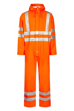 FR/ARC Hi-Vis Rain Coverall