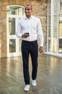 Boulder Tailored Fit Jeans 