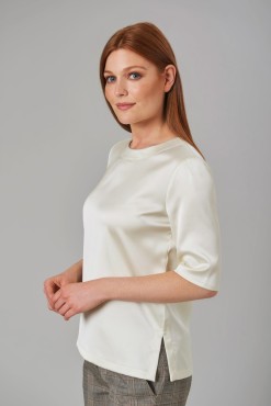 Ravenna Satin Blouse