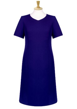 Dijon V Neck Shift Dress