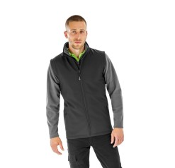 Men's Recycled 2 Layer Printable Softshell Bodywarmer