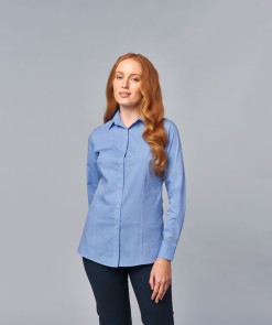 Clare Fil-A-Fil Long Sleeve Blouse 