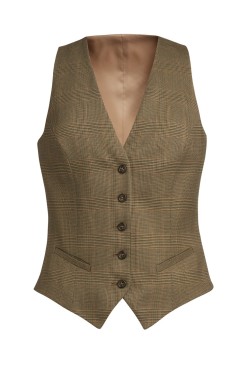 Olivia Check Waistcoat