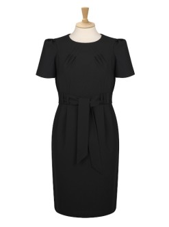 Avignon Pleated Neck Dress