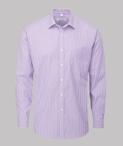 Eskra Long Sleeve Striped Shirt