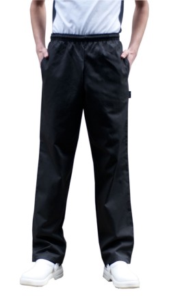 Dennys Unisex Elasticated Chef's Trousers