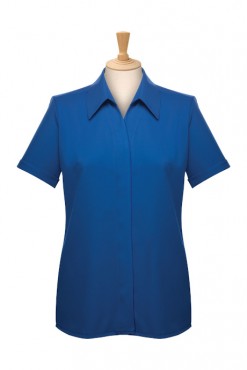 Versailles Softly Tailored Short Sleeve Blouse