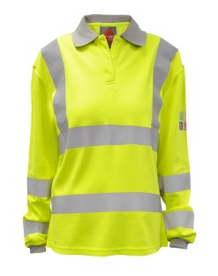 Stratus FR ARC Ladies Long Sleeve Polo