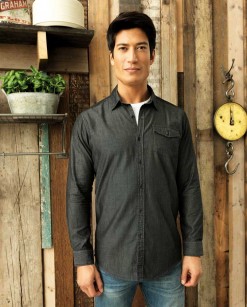 Jeans Stitch Denim Shirt