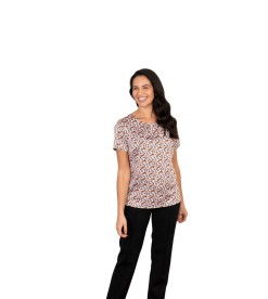 Suzie Short Sleeve Shell Top