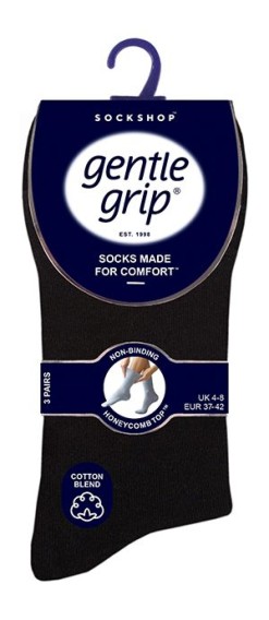 Gentle Grip Women's Socks (3 pair pack)