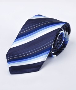 Heritage Blue Stripe Tie