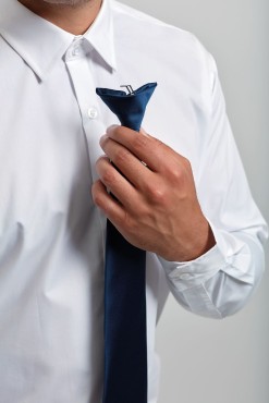 Colours' Satin Clip On Tie