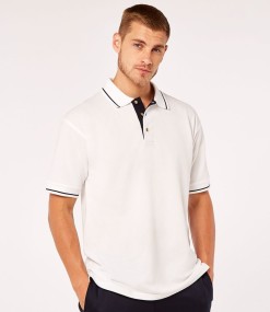 St Mellion Tipped Cotton Pique Polo Shirt