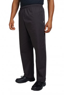 Dennys Regular Fit Black Trousers